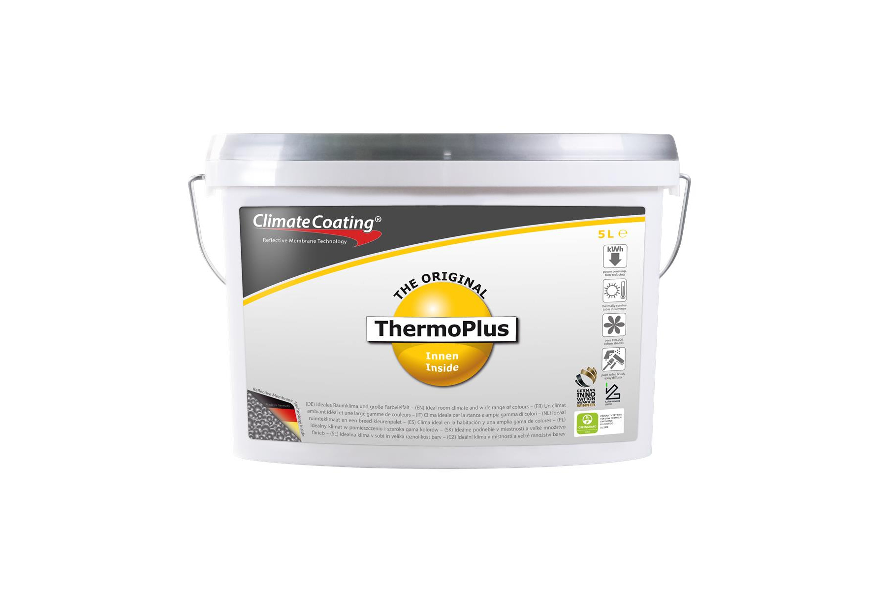 ThermoPlus Innenbeschichtung 5 Liter Weiß