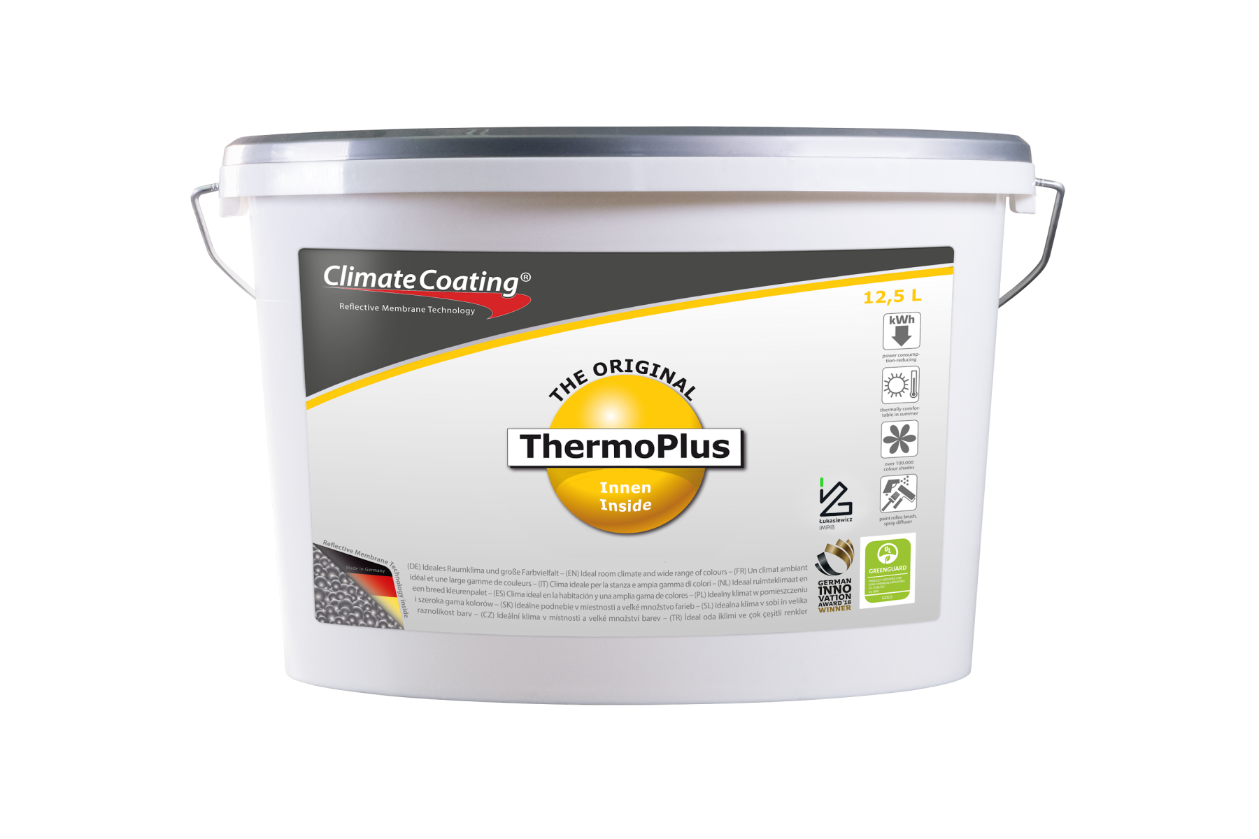 ThermoPlus Innenbeschichtung 12,5 Liter Weiß